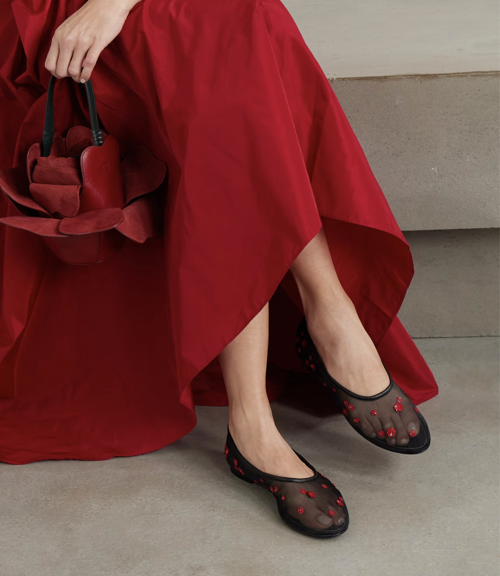 трендовые балетки лето 2025